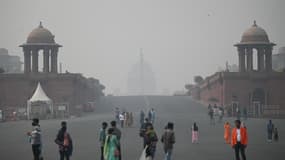 New Delhi sous les brumes de la pollution