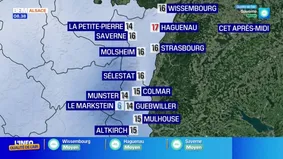 Météo Alsace : un air très frais et un temps sec, jusqu’à 17°C à Haguenau 