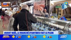 Alpes-Maritimes: avant Noël, le marché d'Antibes fait le plein