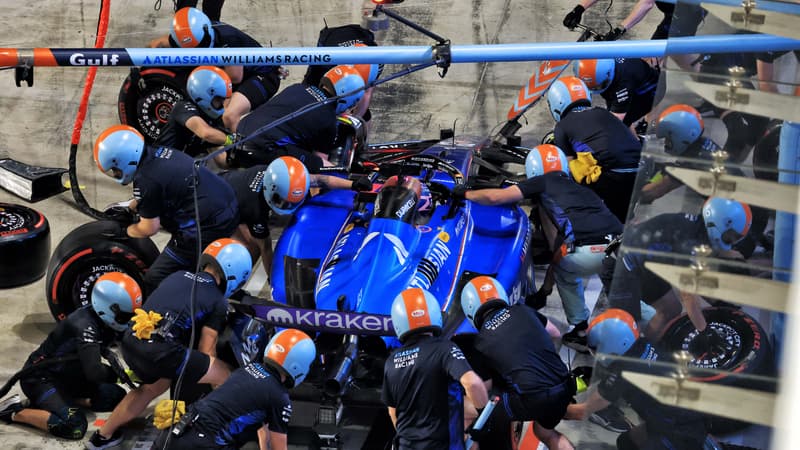 Une voiture de Formule 1 Williams illustration 2246472