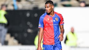 Andy Diouf, avec le maillot de Bâle en 2022-2023.