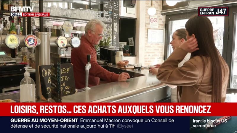 Loisirs, restaurants... ces achats auxquels les Français renoncent