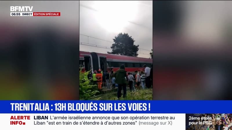 Trenitalia: deux trains immobilisés toute la nuit "sans eau, ni électricité"