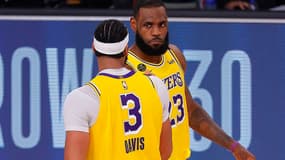 LeBron James et Anthony Davis
