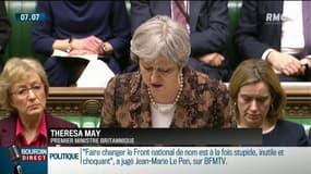 Ex-espion empoisonné: "Il est très fortement probable que la Russie soit responsable", assure Theresa May
