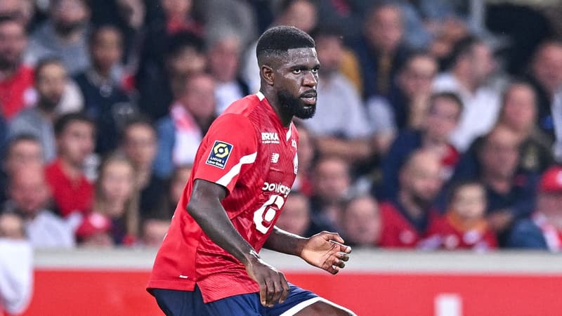 Lille: victime d'une commotion cérébrale, Umtiti va mieux mais est aussi incertain en Ligue Europa Conférence
