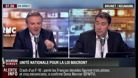 Brunet & Neumann : Faut-il l'unité nationale pour la loi Macron ? - 27/01