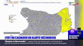 Sécheresse: l'est du Calvados placé en alerte, des restrictions en vigueur