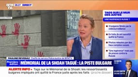 Mains rouges taguées sur le mémorial de la Shoah: l'enquête privilégie la piste bulgare