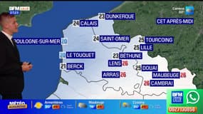 Météo Nord-Pas-de-Calais: un ciel partagé entre averses et éclaircies ce vendredi, 24°C à Calais et 25°C à Lille