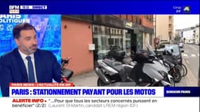Stationnement payant des motos à Paris: Laurent Saint-Martin dénonce des mesures "d'écologie punitive"