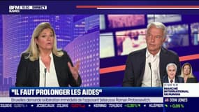 Patrick Martin (Pdt délégué du Medef):  "Il faut prolonger les aides dans certains secteurs"