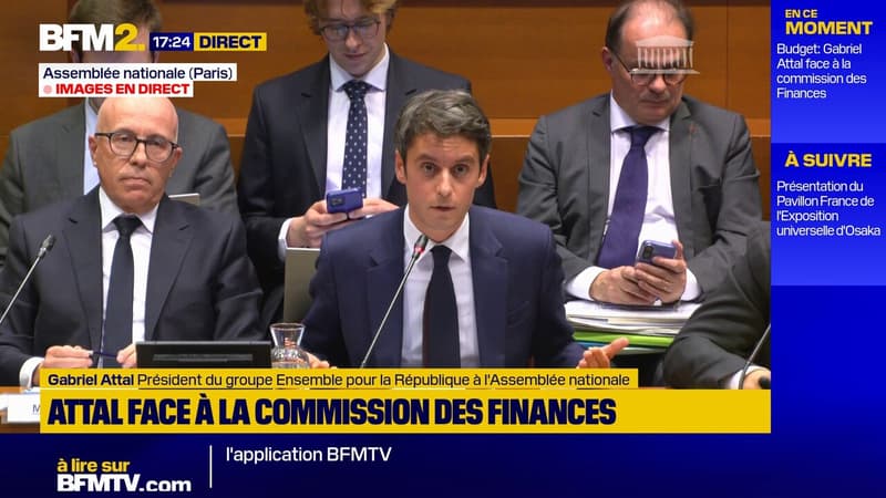 Gabriel Attal s'exprime sur le choix d'Emmanuel Macron de dissoudre l'Assemblée nationale