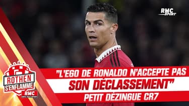 Manchester United : "Ronaldo n'accepte pas son déclassement", Petit dézingue CR7 