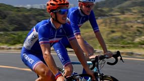 Julian Alaphilippe et Romain Bardet en 2016