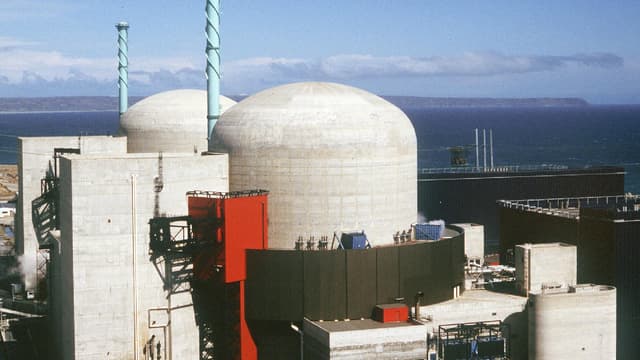 La centrale nucléaire de Flamanville (Manche)