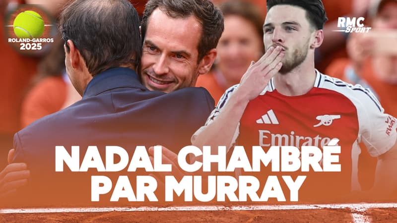 "Le sens de l'humour britannique...", Murray a taquiné Nadal après Arsenal - Real Madrid