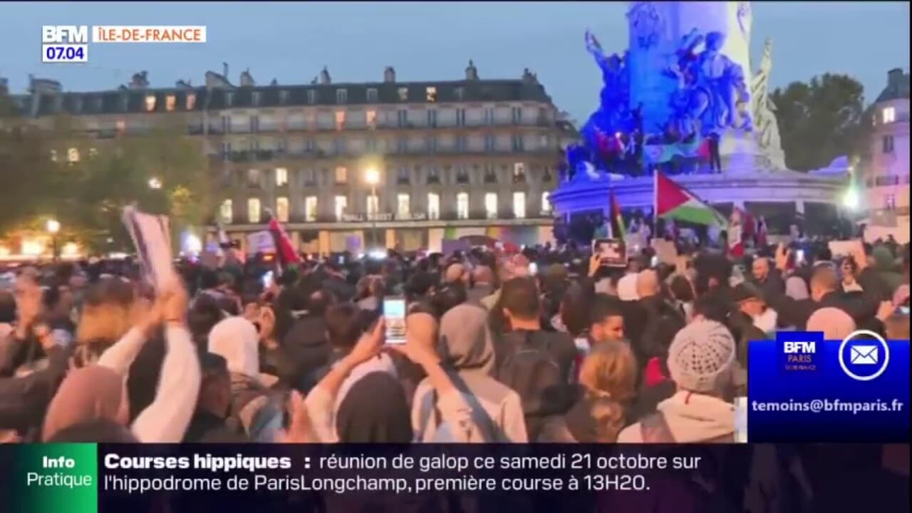 Paris La Manifestation En Soutien Aux Palestiniens Finalement Autorisée 