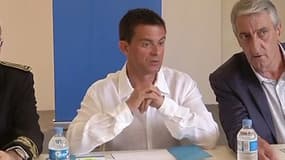 Manuel Valls est au chevet du monde agricole mardi à Vauvert, dans le Gard.