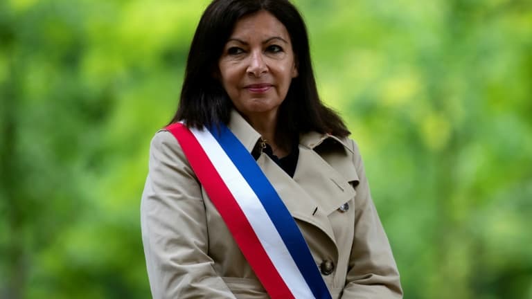 La maire socialiste de Paris Anne Hidalgo, à Paris, le 10 mai 2020