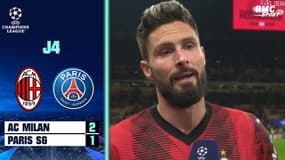 AC Milan 2-1 PSG : "Je suis cuit mais ça en valait la peine" savoure Giroud