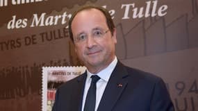 François Hollande s'est rendu à Tulle lundi pour le 70e anniversaire de la mort des "99 pendus", tués par les nazis le 9 juin 1944.