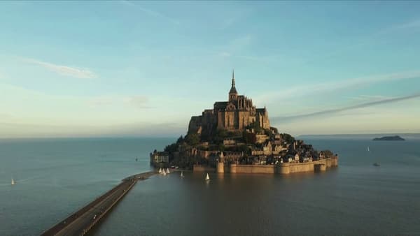 Il y a dix ans, le Mont-Saint-Michel redevenait une île - Le Parisien