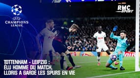 Tottenham - Leipzig : Élu homme du match, Lloris a gardé les Spurs en vie