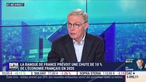 Banque de France: "il est encore tôt pour dire si la crise sanitaire est terminée ou non"