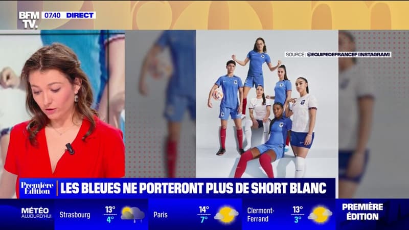 Le choix de Marie - Les joueuses de l'Équipe de France de football ne porteront plus de short blanc pour éviter le stress lié aux règles