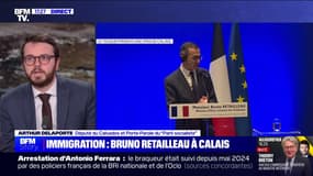 Immigration à Calais: pour le porte-parole du PS, "il faut négocier avec le Royaume-Uni"