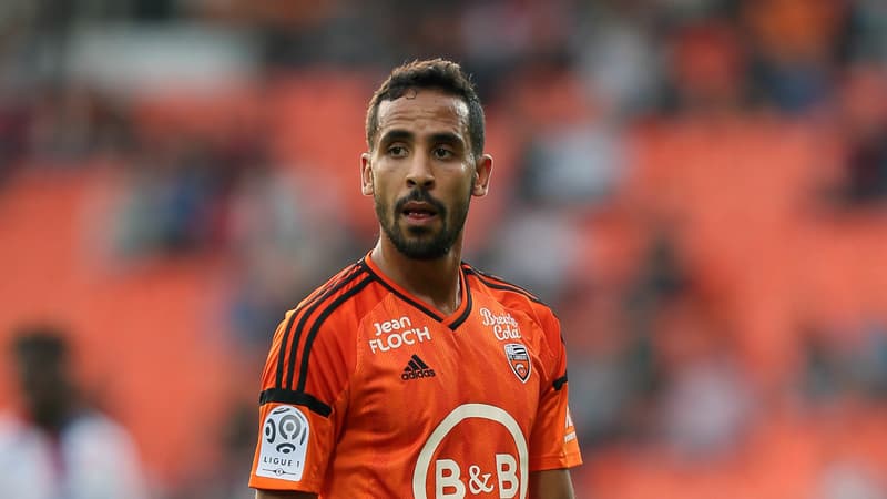 Walid Mesloub avec Lorient en 2016