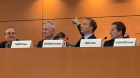 Le conseil municipal de Rillieux-la-Pape, tendu, le 23 mai 2024 en présence du maire Julien Smati et d'Alexandre Vincendet.