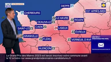Météo Normandie: un ciel couvert le matin mais dégagé l'après-midi, 21°C à Dieppe et 24°C à Lisieux