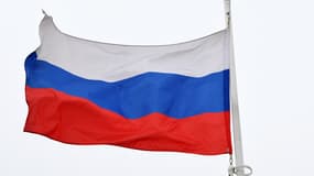 Un drapeau de la Russie à Moscou le 13 mars 2018 (photo d'illustration)