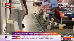 La canicule inquiète un système hospitalier sous tension 