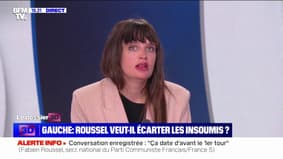 "Je pense que Fabien Roussel fait une erreur tragique": Alma Dufour (LFI) réagit aux propos enregistrés de Fabien Roussel affirmant qu'il souhaite "faire sans les insoumis" à l'Assemblée