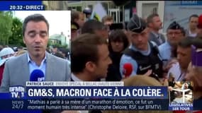 GM&S: "Je ne suis pas le père Noël", l'échange tendu de Macron avec la foule à Bellac