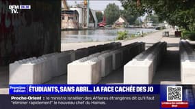 Démantèlement de camps de sans-abris, réquisition des logements étudiants... La face cachée des Jeux olympiques à Paris 
