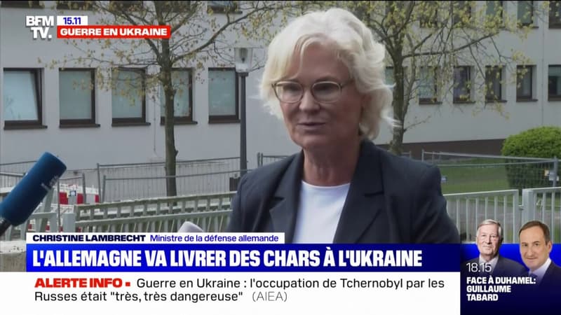 L'Allemagne va livrer des chars à l'Ukraine