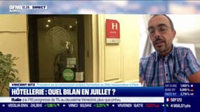 Hôtellerie : le bilan du mois de juillet