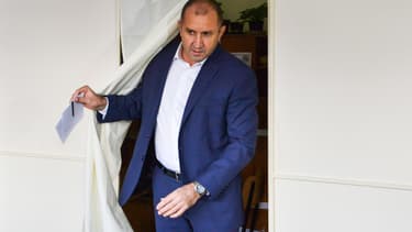 Le président bulgare Roumen Radev à Sofia, le 3 novembre 2019.