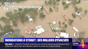 De nouvelles inondations monstres touchent la région de Sydney, des milliers d'habitants évacués