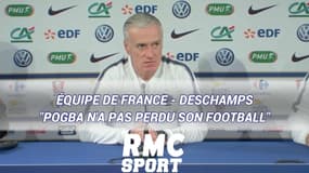 Équipe de France - Deschamps : "Pogba n'a pas perdu son football"