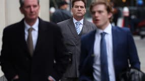 Craig Wright arrivant à son procès à la Haute Cour de justice britannique, le 5 février 2024