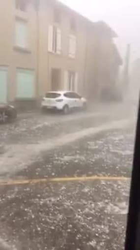 Orage Châtillon-Saint-Jean - Témoins BFMTV