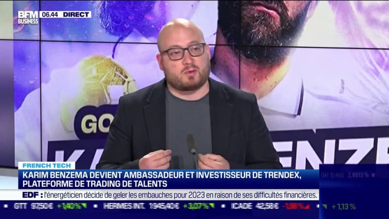 Karim Benzema devient ambassadeur et investisseur de Trendex, plateforme de trading de talents