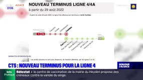Strasbourg: la ligne 4 a un nouveau terminus