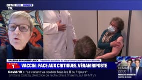 Vaccination: Valérie Beausert-Leick a proposé à Olivier Véran de s'appuyer sur "l'expertise des sapeurs-pompiers" en matière de logistique