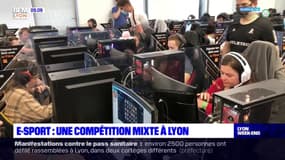 Une compétition d'E-sport mixte organisée à Lyon